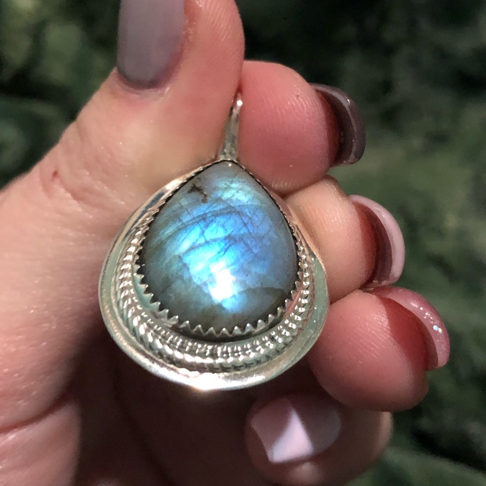Labradorite necklace